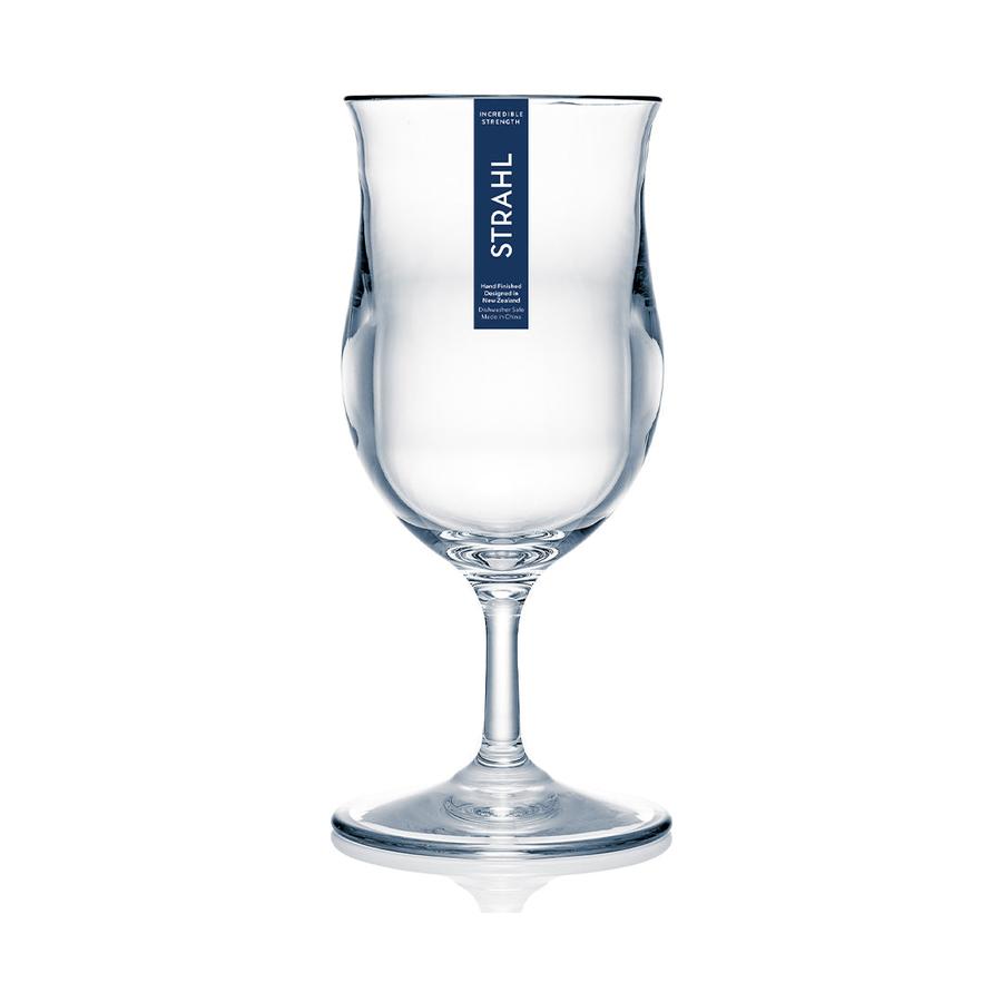 Strahl Design+ 399ml Plastic Pina Colada Glass Set of 4 Clear Clear