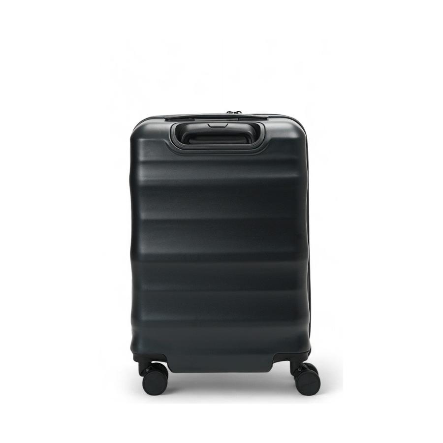 Explorer Luna-Air 55cm Front Access Hardside Carry-On Suitcase Black Black