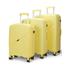 Nomad Journey 56cm, 66cm & 75cm Hardside Luggage Set Yellow