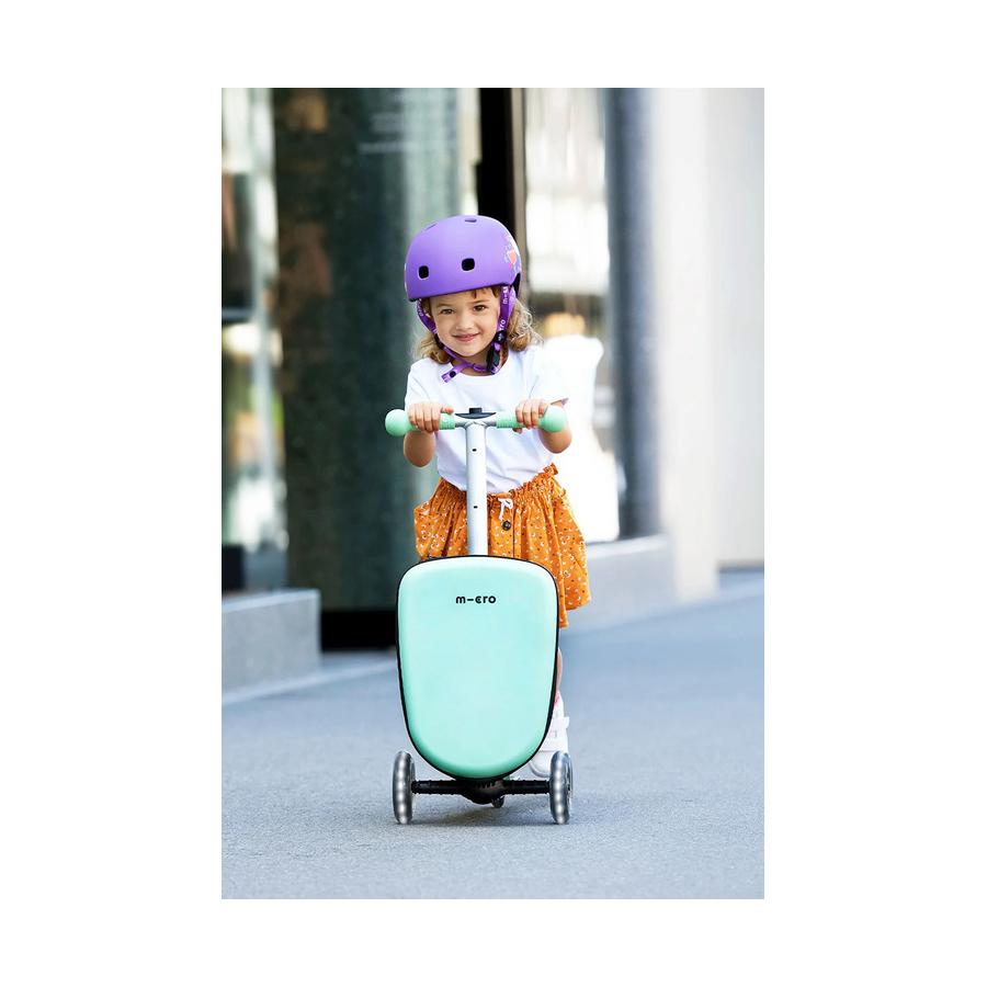 Micro Junior Luggage Scooter Green Green