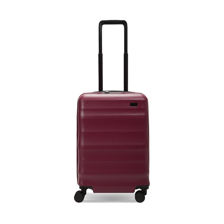 Explorer Luna-Air 55cm Hardside USB Carry-On Suitcase Merlot Merlot