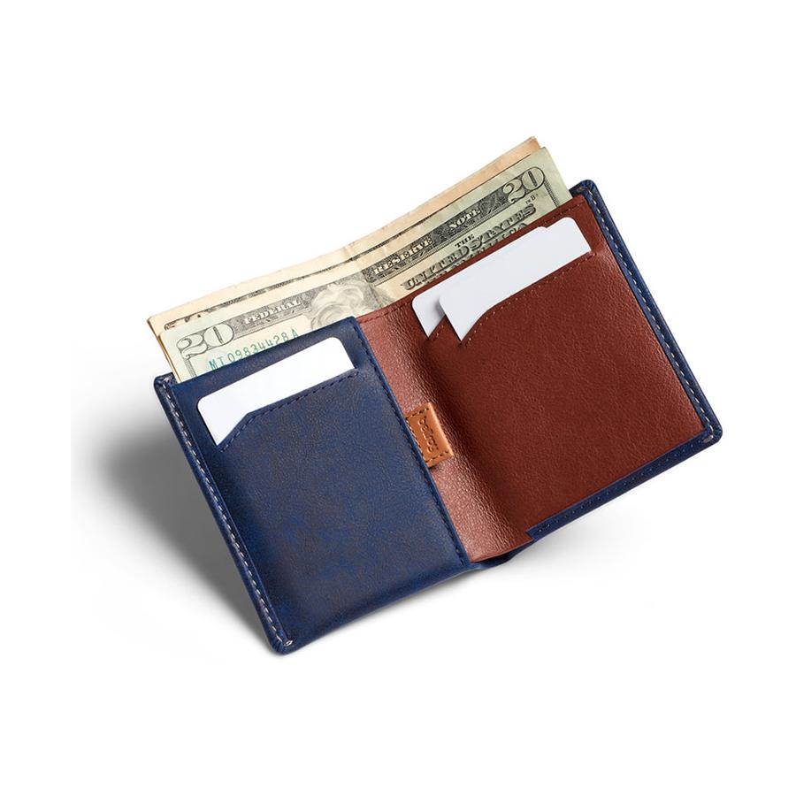 Bellroy RFID Note Sleeve Leather Wallet Ocean Ocean
