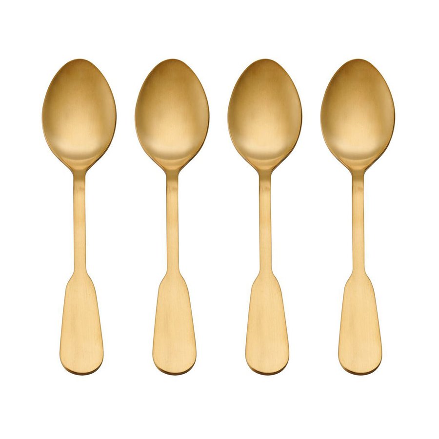 Mikasa Soho Gold 16 Piece Cutlery Set Stainless Steel Stainless Steel