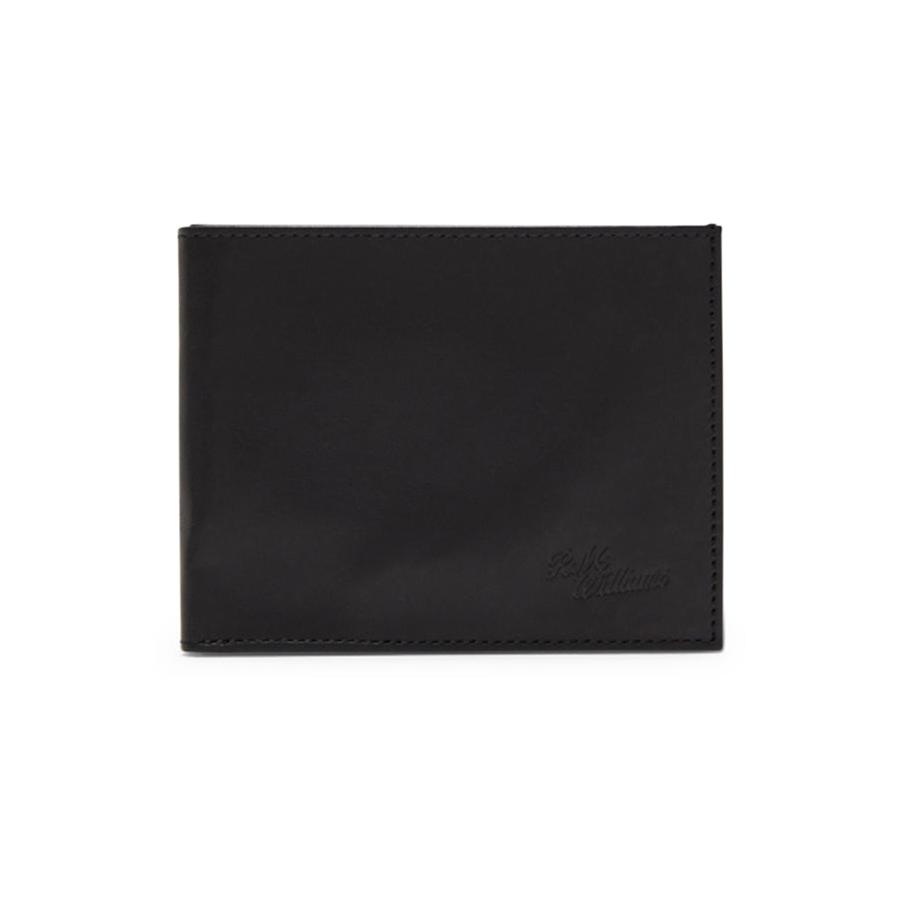 RM Williams Singleton Bifold Wallet Black Black