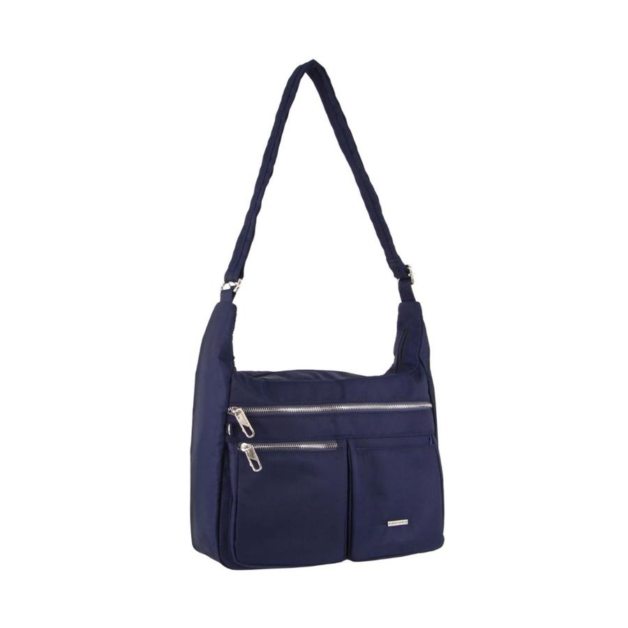 Pierre Cardin Layla Anti-Theft Tote Bag Navy Navy