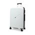 Nomad Journey 75cm Hardside Checked Suitcase White