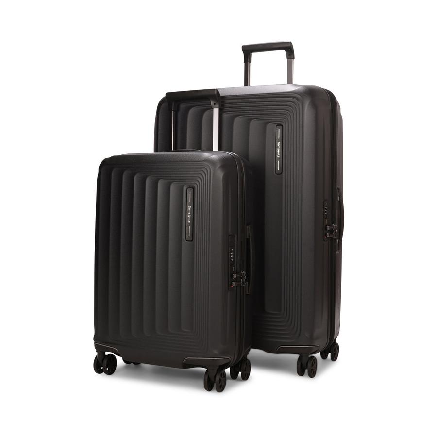 Samsonite Nuon 55cm & 75cm Hardside Luggage Set Matte Graphite Matte Graphite