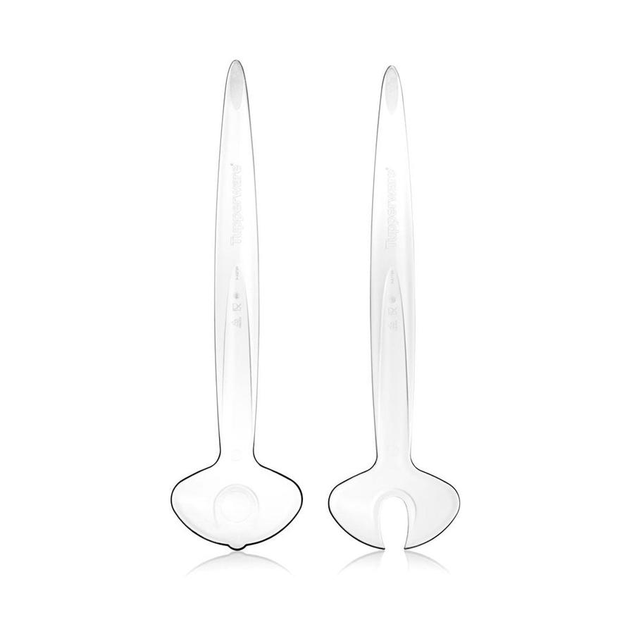 Tupperware Eleganzia Salad Tongs Natural Natural