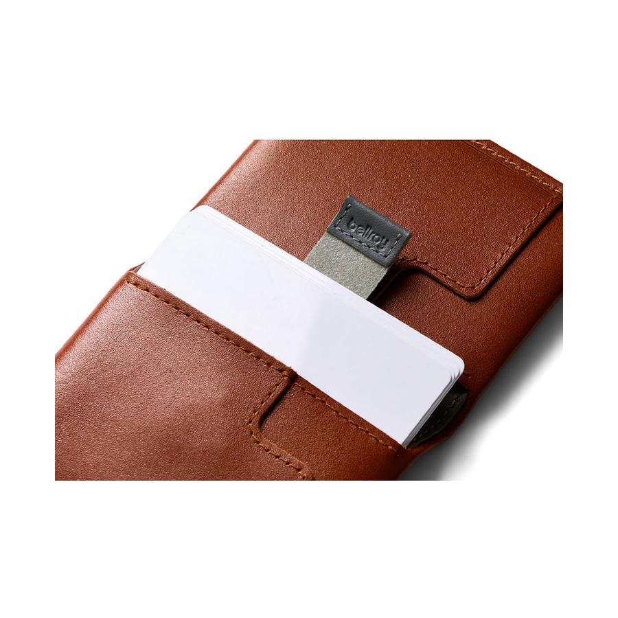Bellroy Slim Sleeve Leather Wallet Sienna Sienna