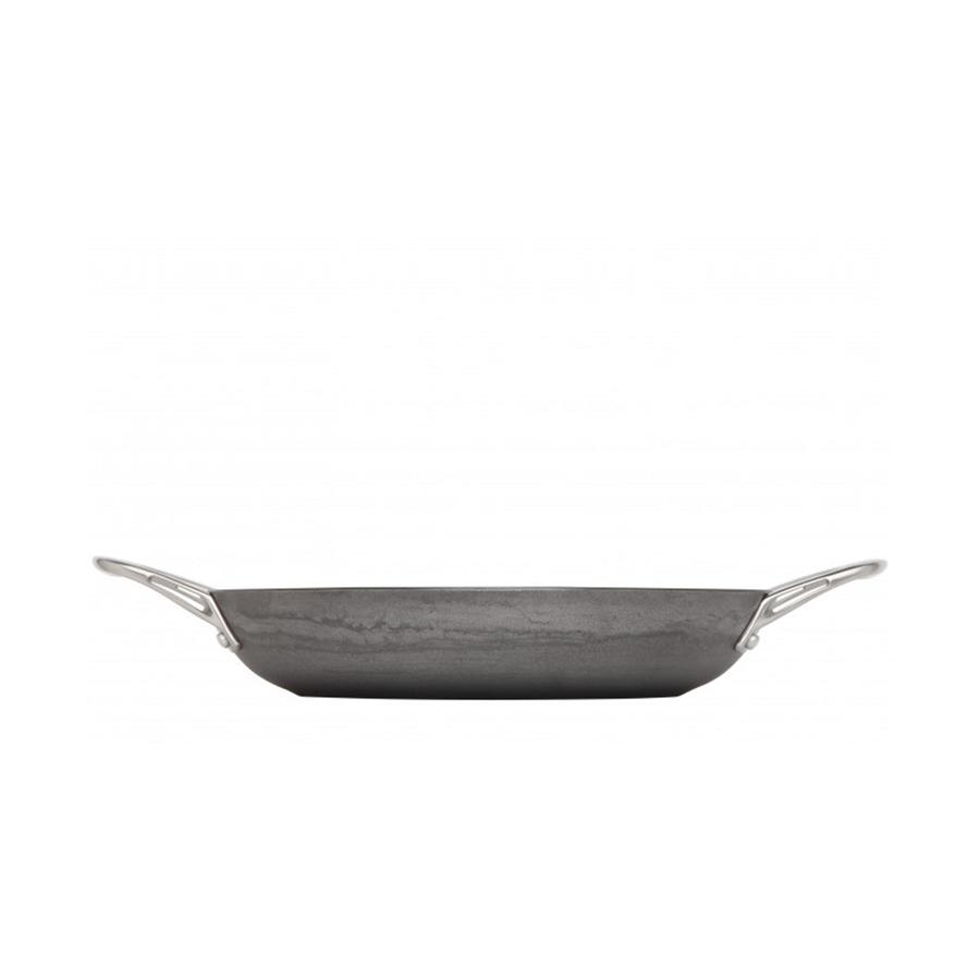 Stanley Rogers Lightweight Cast Iron 30cm Cooks Pan Black Black