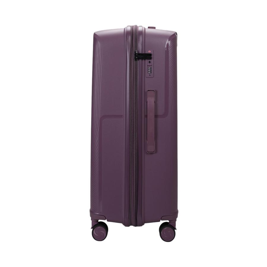 Caselite Aero 56cm & 75cm Hardside Luggage Set Purple Purple