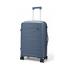 Nomad Discover 65cm Hardside Checked Suitcase Navy