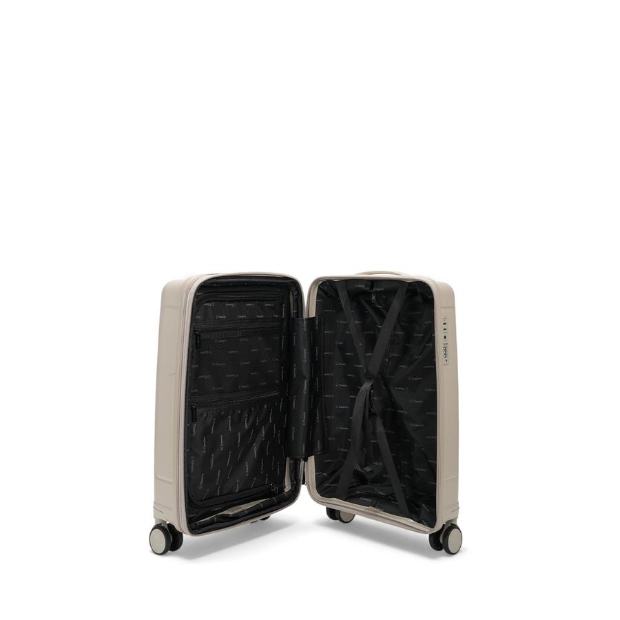 Caselite Quest 56cm Hardside Carry-On Suitcase Beige Beige