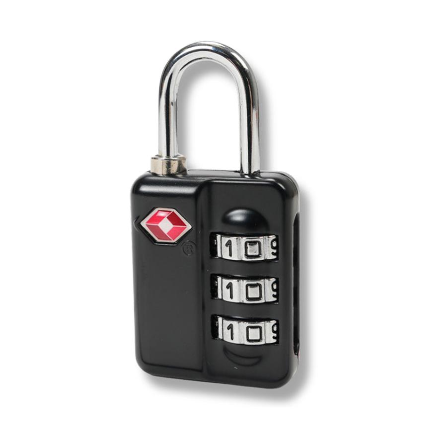 Caselite 3-Dial TSA Combination Lock Black Black