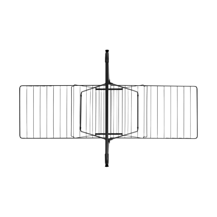 Brabantia Hangon 25m Drying Rack with Rod Matte Black Matte Black