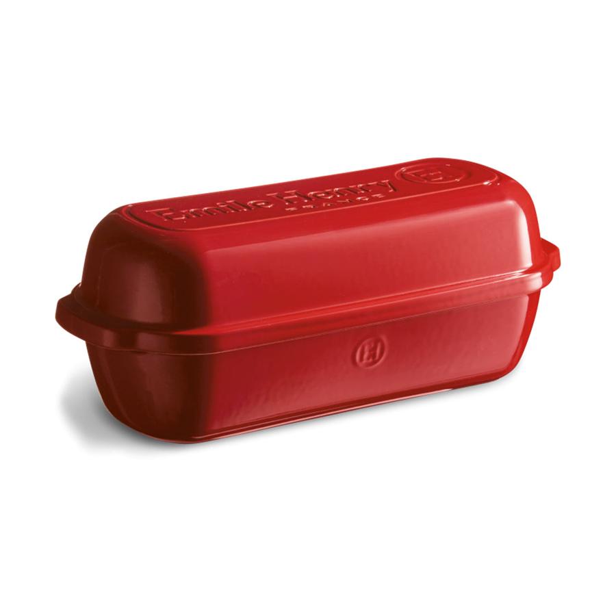 Emile Henry Large Bread Loaf Baker Burgundy Burgundy