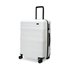 Explorer Luna-Air 63cm Hardside Checked Suitcase White