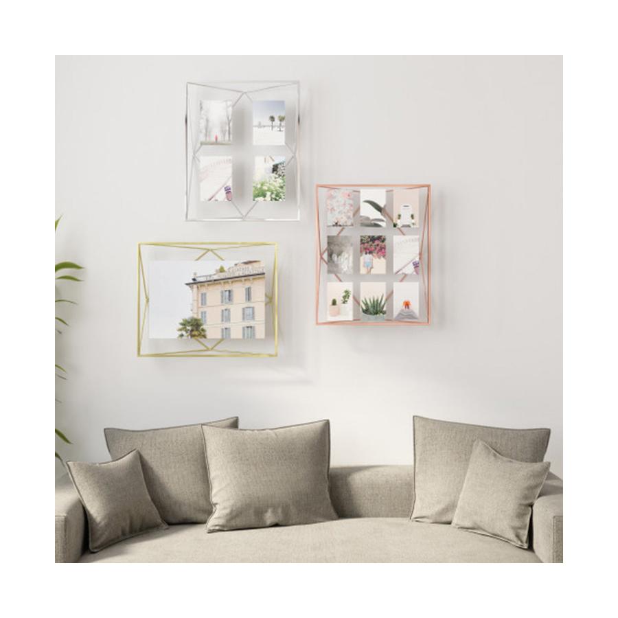 Umbra Prisma Gallery Photo Display Matte Brass Matte Brass
