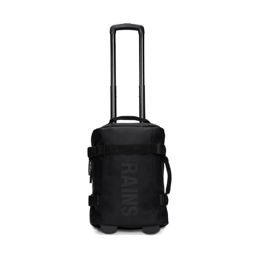 Rains Texel Carry-On Mini Travel Bag Black Black
