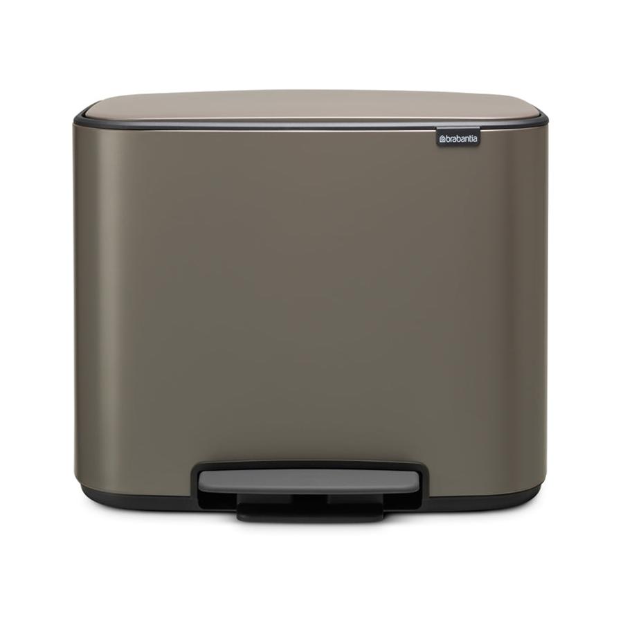 Brabantia Bo Pedal Bin (36L) Platinum Platinum