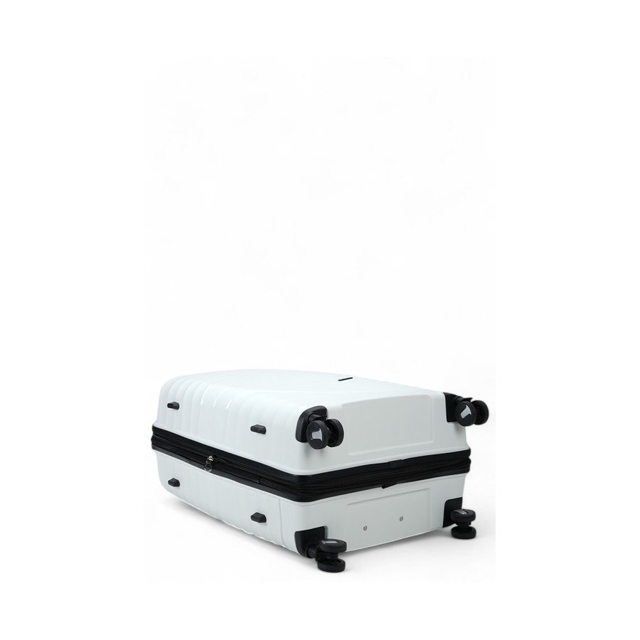 Nomad Aspire 75cm Hardside Checked Suitcase White White