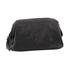 Pierre Cardin Fern Rustic Leather Toiletry Bag Black