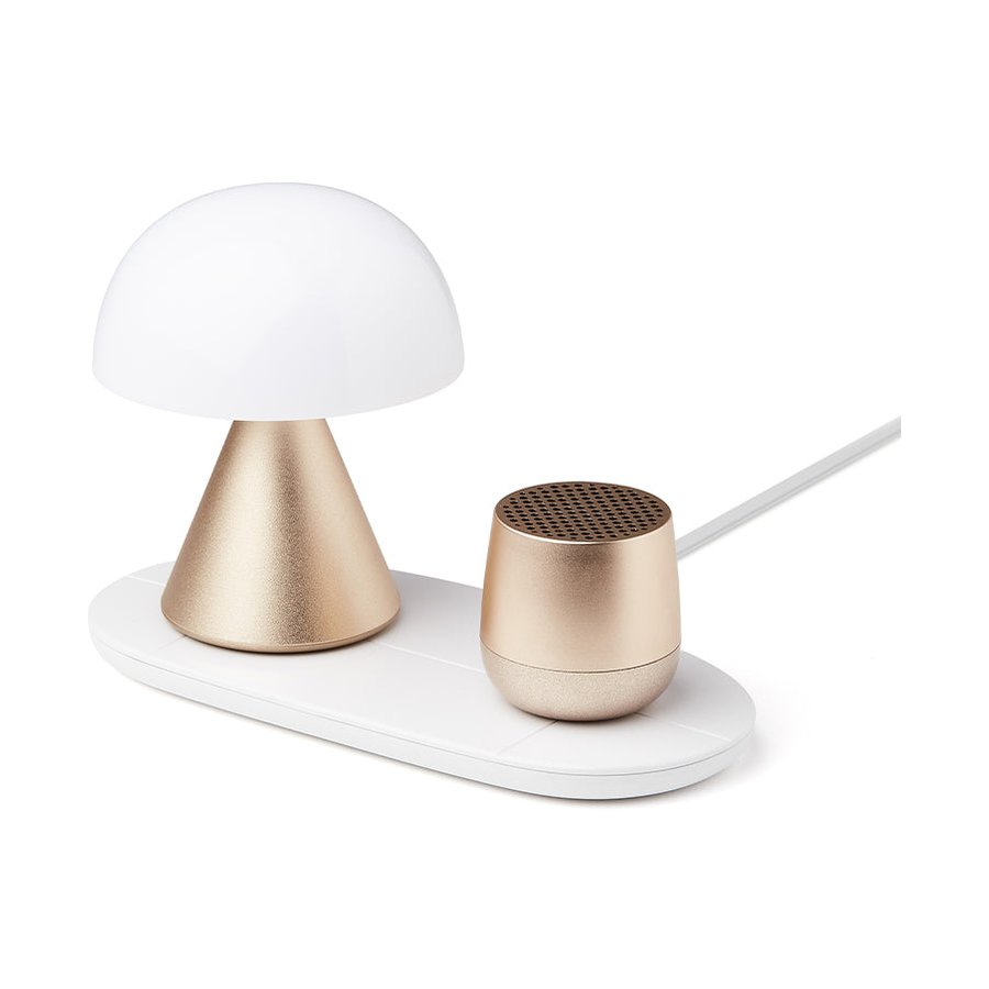 Lexon Duo Mini Wireless Charger White White