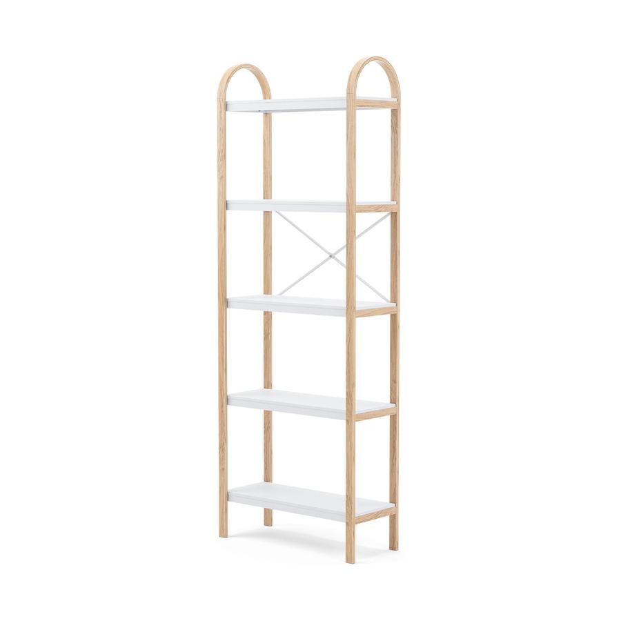Umbra Bellwood 5 Tier Freestand Shelf White/Natural White/Natural