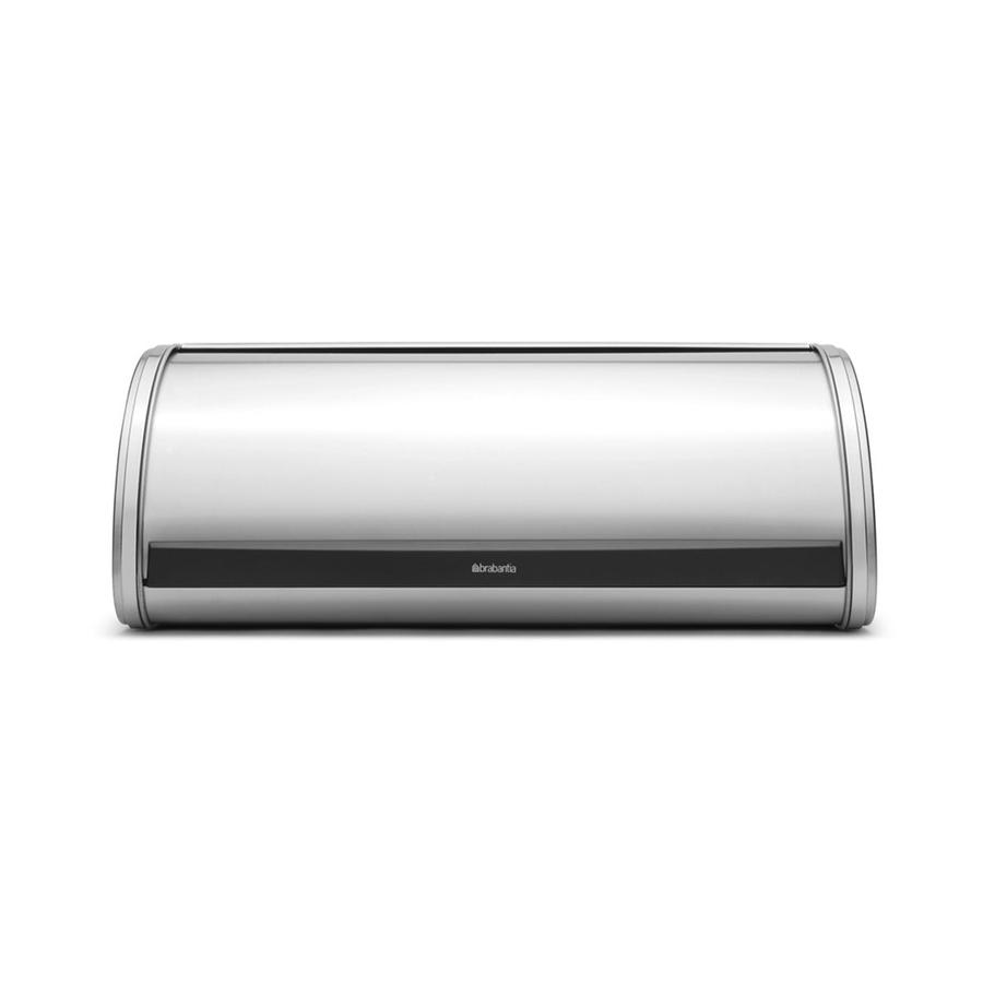 Brabantia Roll Top Large Bread Bin Matte Steel Matte Steel