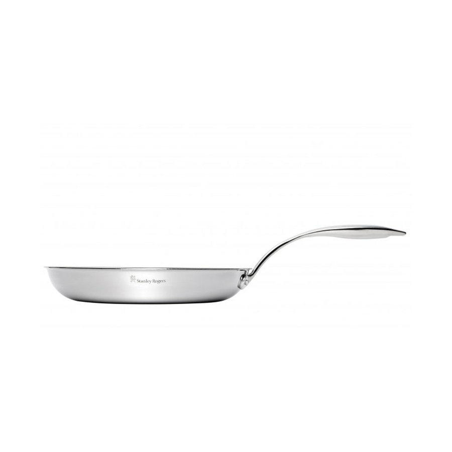 Stanley Rogers Matrix 28cm Non-Stick Frypan Stainless Steel Stainless Steel