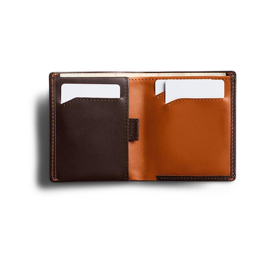 Bellroy RFID Note Sleeve Leather Wallet Java Caramel Java Caramel