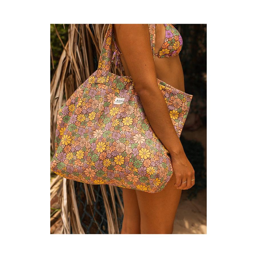 Roxy Women's Anti Bad Vibes Tote Bag All About Sol All About Sol