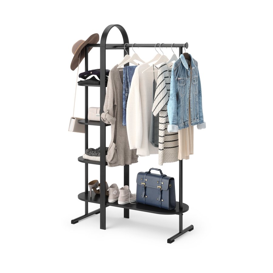 Umbra Bellwood Garment Rack Black Black