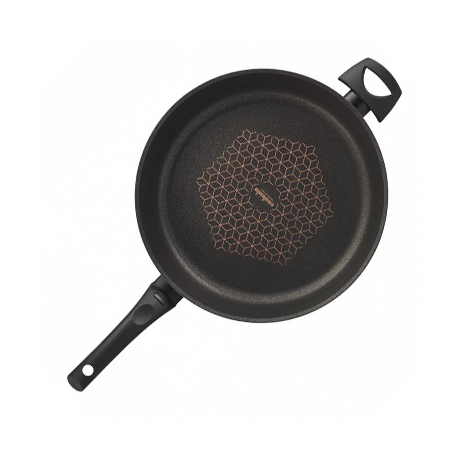 Essteele Per Salute 32cm (5.7L) Covered Saute Pan Black Black