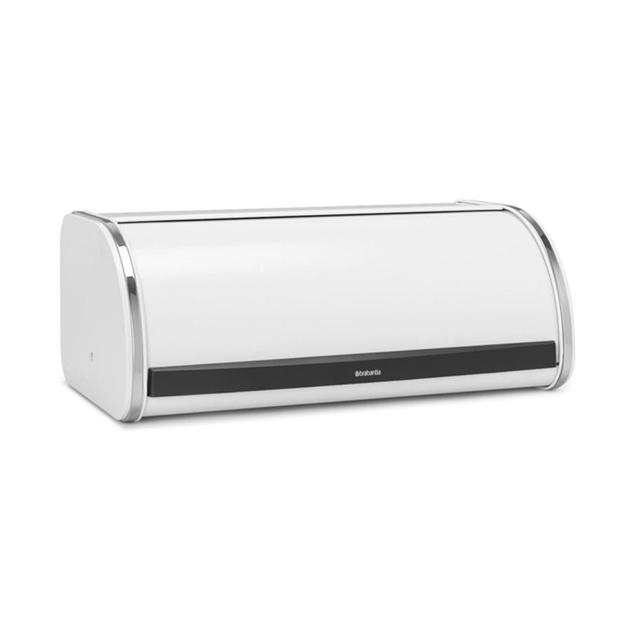 Brabantia Roll Top Large Bread Bin White White