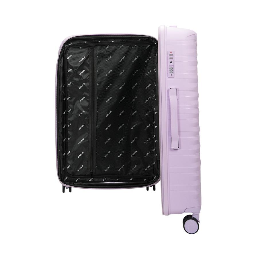 Nomad Discover 75cm Hardside Checked Suitcase Light Purple Light Purple