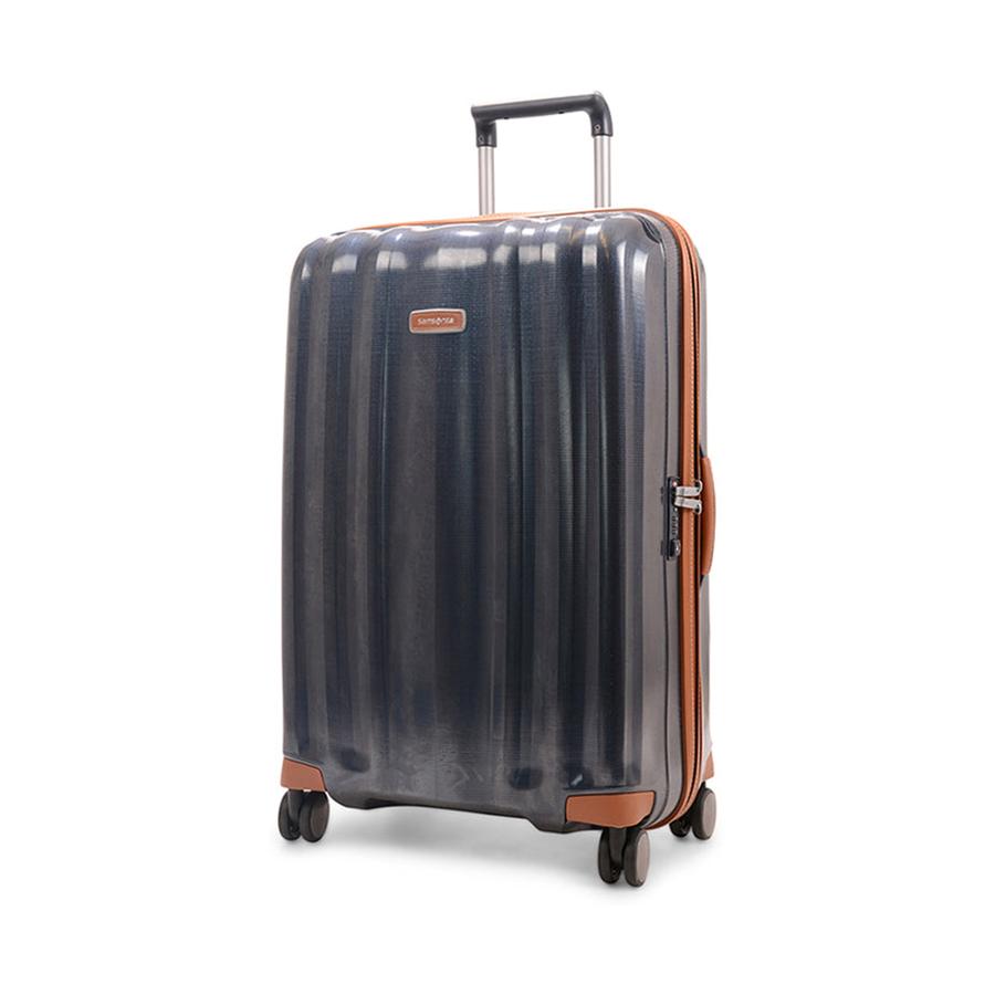 Samsonite Lite-Cube DLX 76cm CURV Spinner Suitcase Midnight Blue Midnight Blue