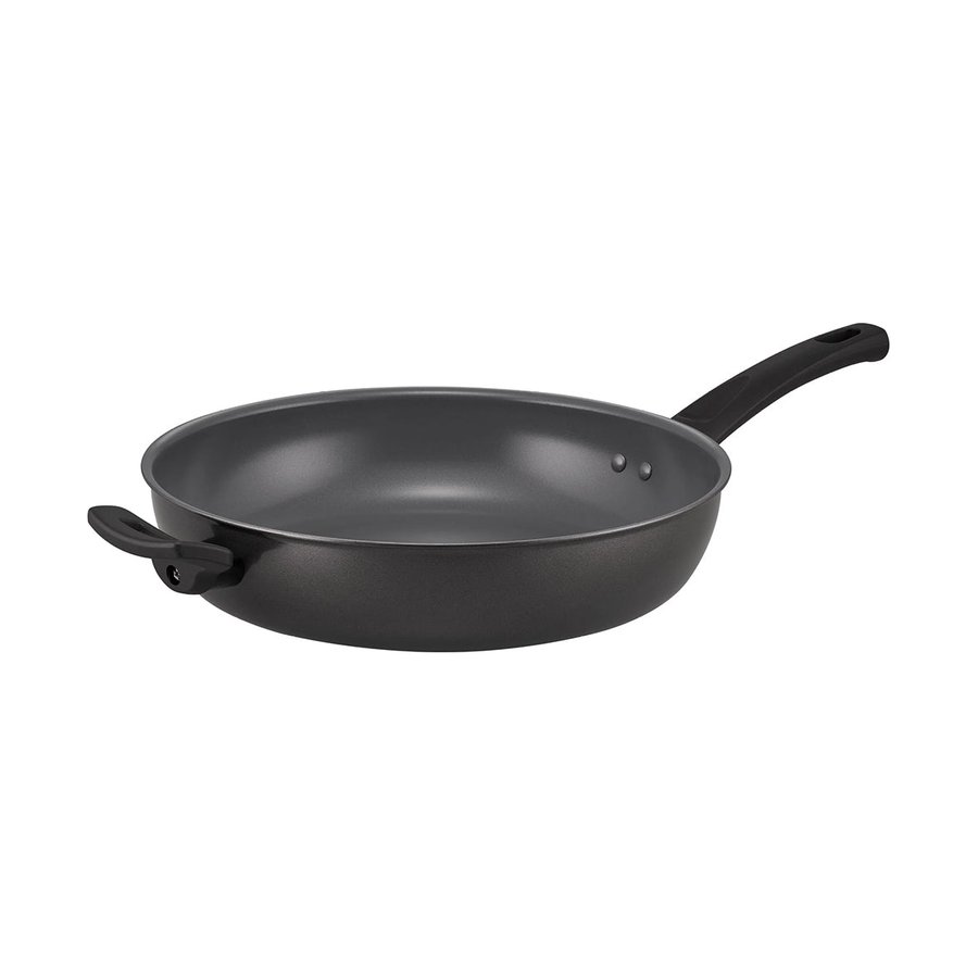 Raco Ceramic Essentials 30cm Nonstick Induction Frypan w/ Helper Handle Black Black
