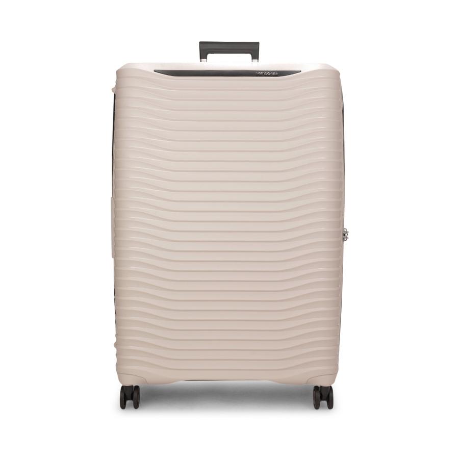 Samsonite Upscape 81cm Hardside Checked Suitcase Vanilla Vanilla