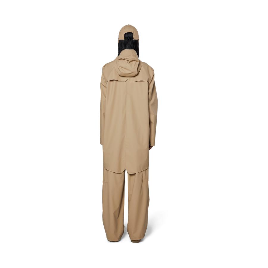 Rains Long Jacket Sand L