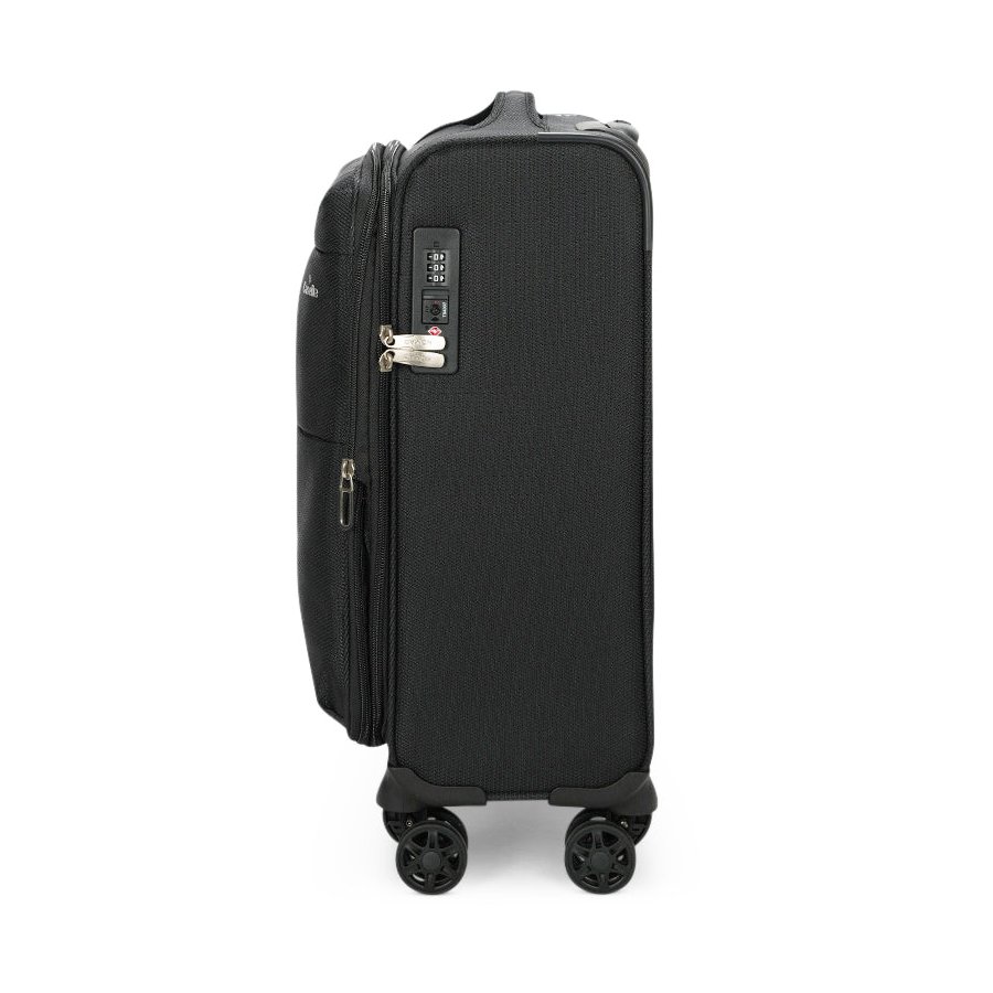 Caselite Ultra 55cm Softside Carry-On Suitcase Black Black