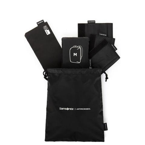 Samsonite Antimicrobial Drawstring Bag Travel Set Black
