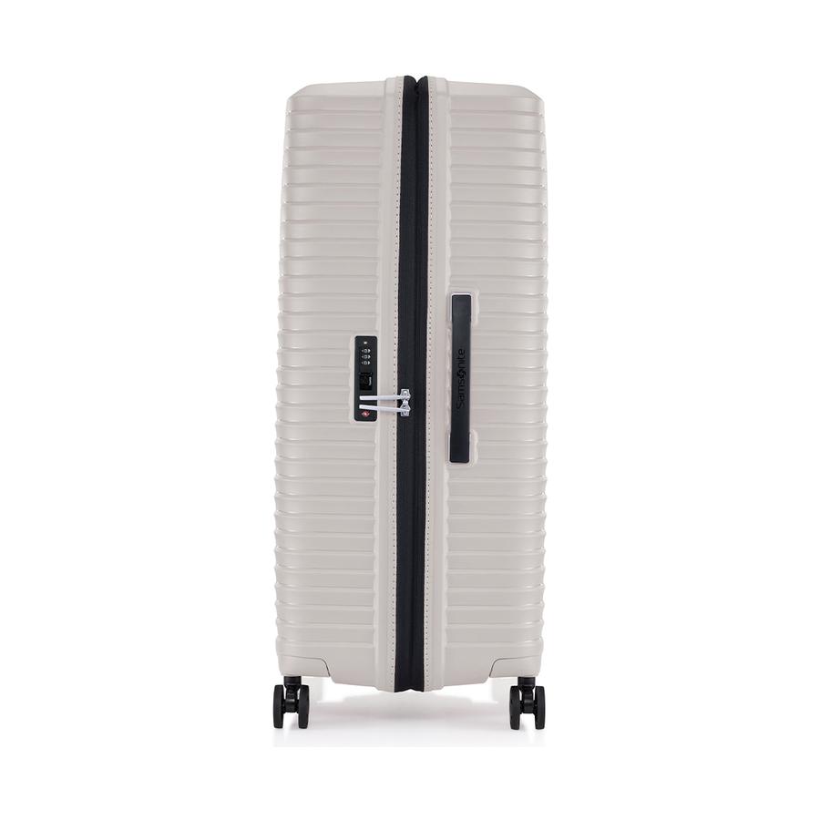 Samsonite Upscape 81cm Hardside Checked Suitcase Stone Grey Stone Grey