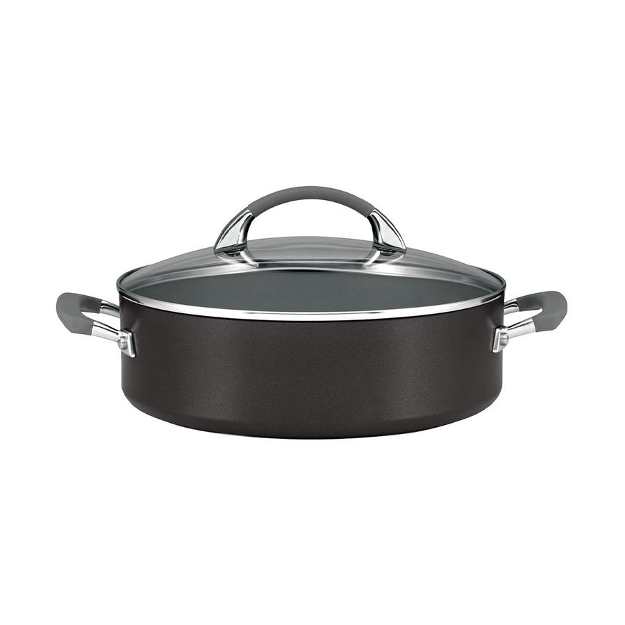 Anolon Endurance+ 28cm (4.7L) Covered Sauteuse Pan Black Black