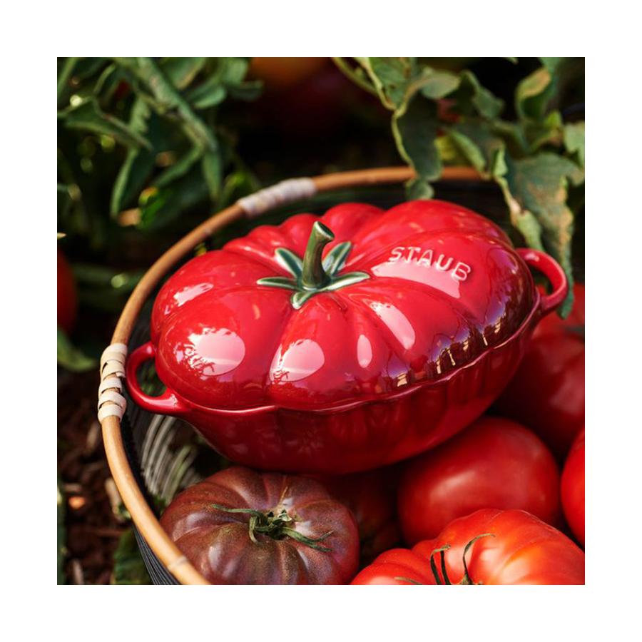 Staub 0.5L Ceramic Cocotte Tomato Tomato
