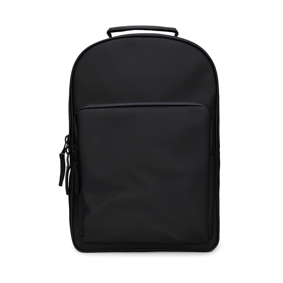 Rains Book Daypack Large Black Black