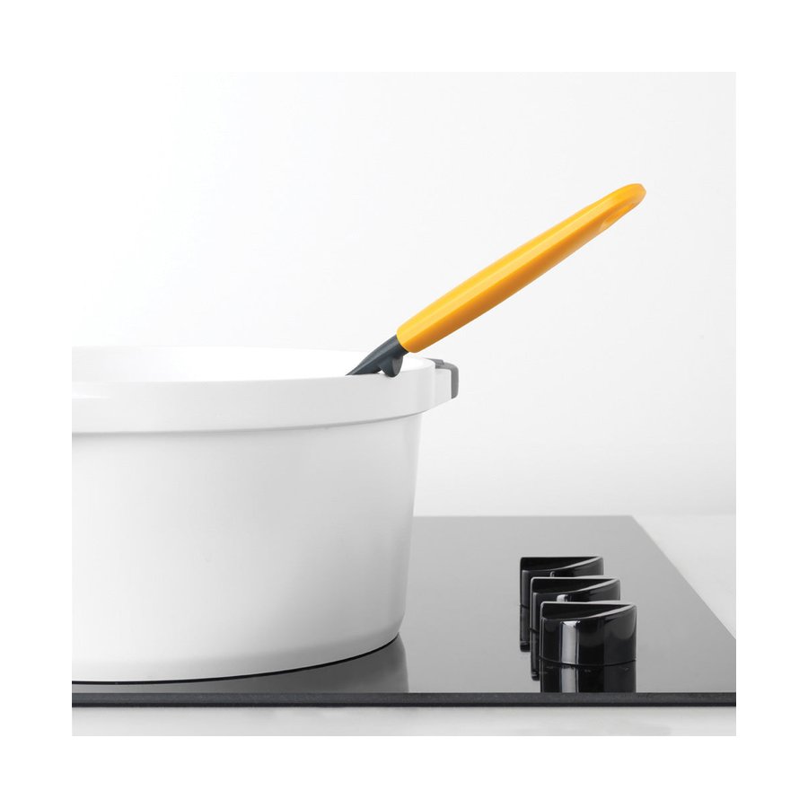 Brabantia Tasty+ Potato Masher Plus Spoon Honey Yellow Honey Yellow