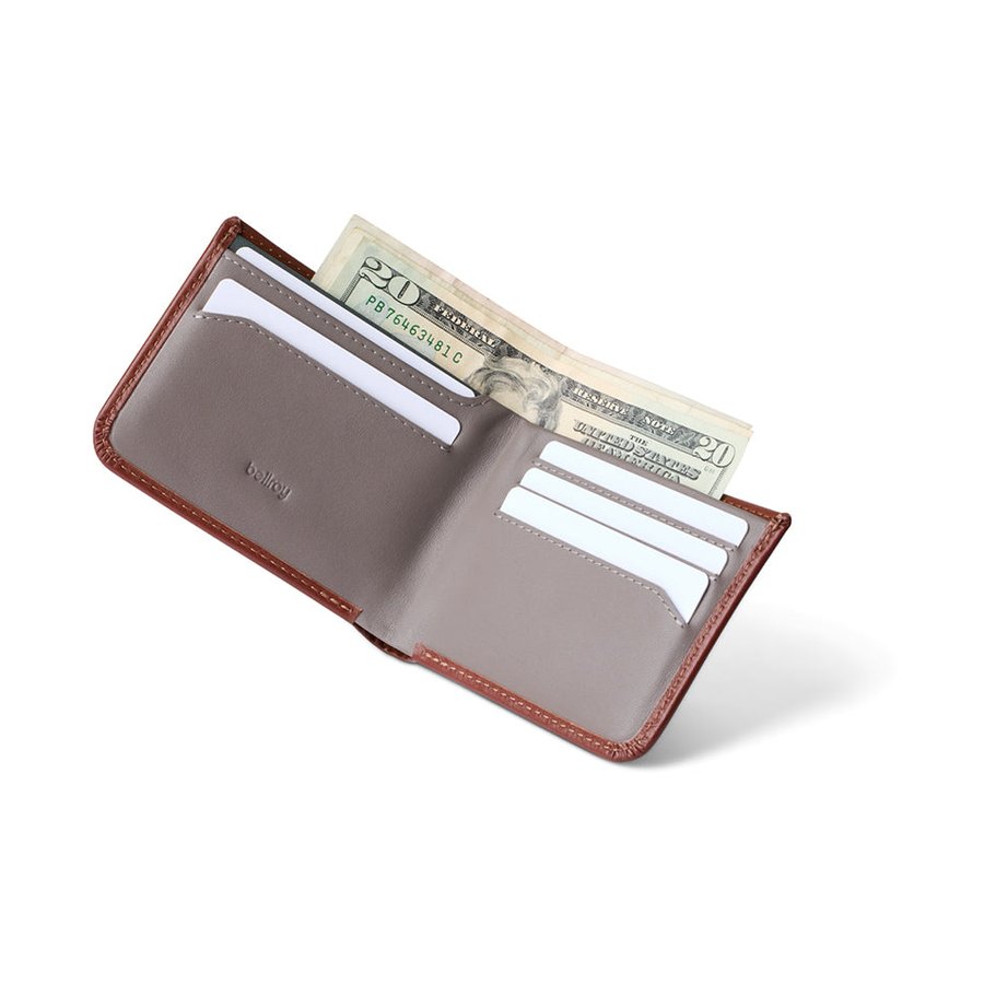 Bellroy RFID Hide & Seek LO Leather Wallet Sienna Sienna
