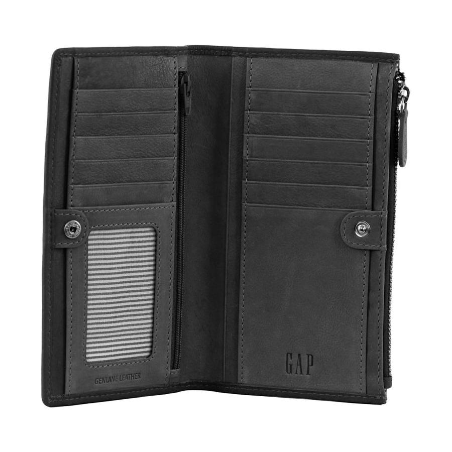 Gap Tango Ladies Leather Wallet Black Black