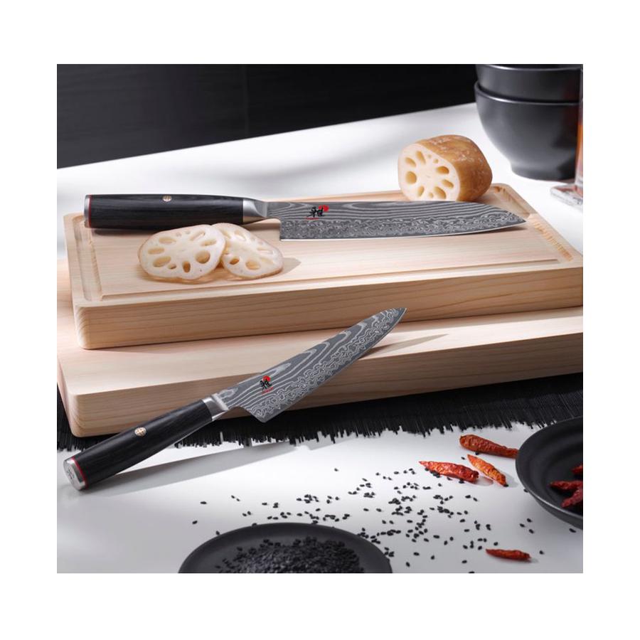 Miyabi Pakka 13cm Shotoh Knife Black Black